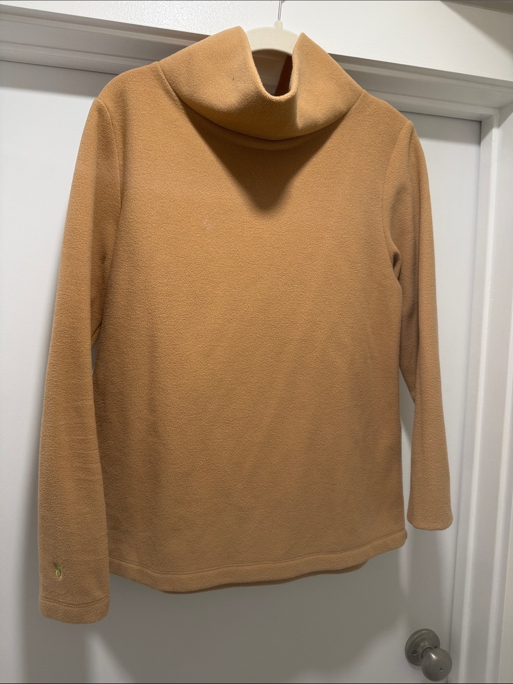 Dudley Stephens Camel/Tan Cowl Neck Sweater